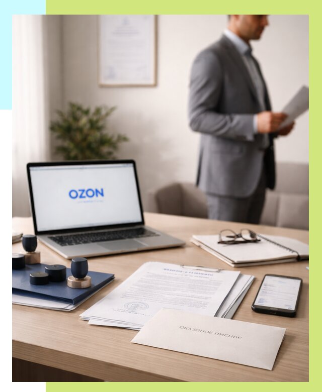 Отказное письмо для Ozon в Пушкине от 3631 р. | Сертэкс